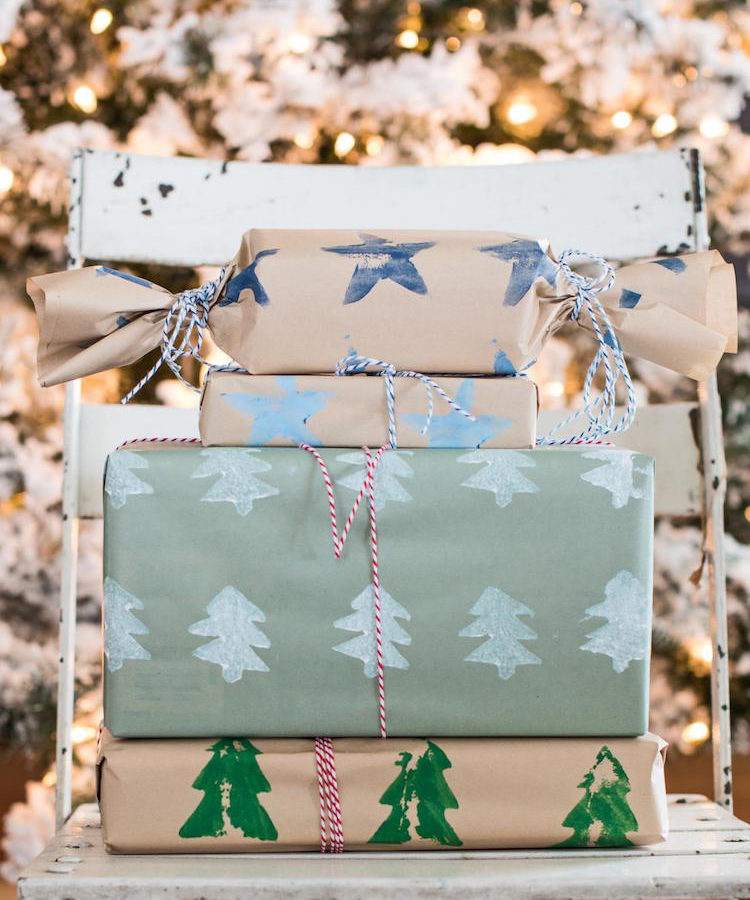 Navrhnite si vlastný baliaci papier, drotár s kreatívnymi nápadmi