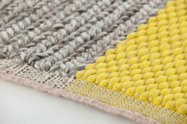 Linka na pletenie kobercov žlto šedej GAN Španielsko