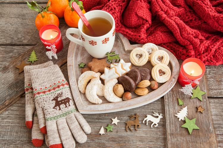 Zdravé vianočné sušienky Vanilkový kipferl Recept s nízkym obsahom kalórií