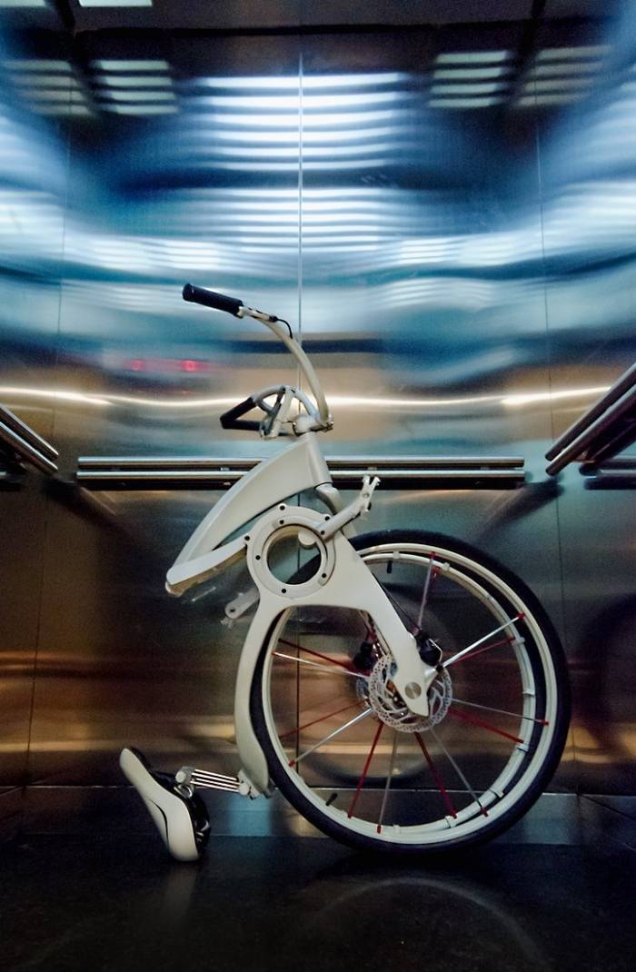 Gi-Bike-Skladacie-Elektrické-Bike-vo-Výťahu-Transport-Inovácia-Integrované-LED diódy