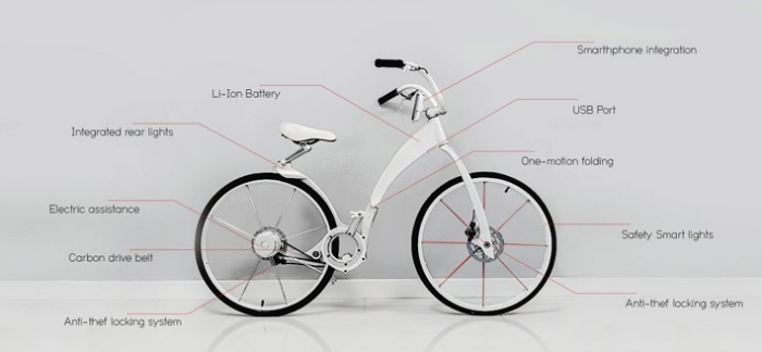 Elektrobicykle-so-smartfónom-GiBike-automaticky-uzamykateľné-nízka hmotnosť