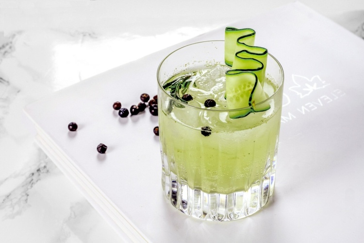 gin tonikum recept uhorka borievka rozmarín