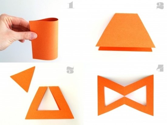 Vytvorte si girlandy z oranžového papiera