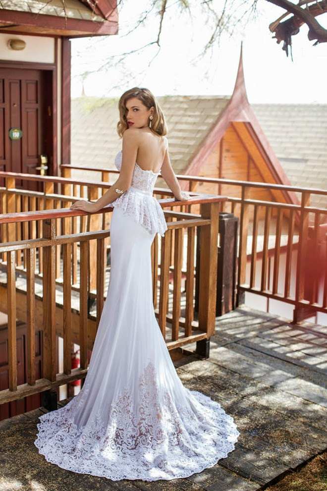 Svadobné šaty-zbierka orchideí-po zem vlečka-krajkový okraj