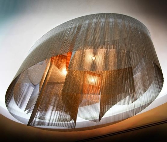 Eliptické nápady na osvetlenie lustra Eliptické lustrové osvetlenie