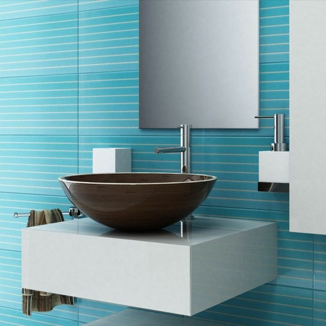 Umývadlo drevo moderné nápady na dizajn kúpeľne krásny dizajn