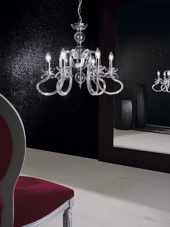 Medúza sklo a krištáľový luster voltolina Sklo a krištáľový luster-medúza voltolina