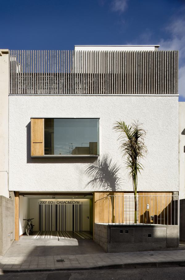 moderná radová španielska fasáda santa cruz moderný radový dom v španielsku na fasáde santa cruz