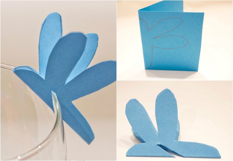 sklenená fixka-urob si sám-drotár-papier-vážka-sklenený okraj