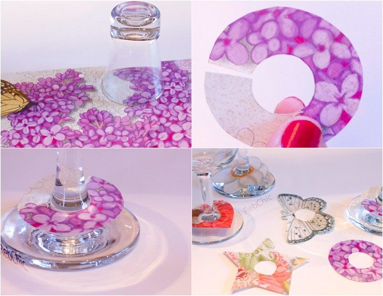 sklenené fixky-urob si sám drotár-návod-papier-kvety-rôzne-tvary