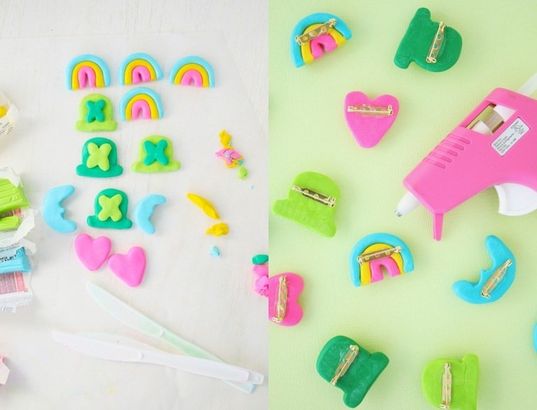 Vytvárajte s deťmi nápady na talenty na šťastie z modelovacej hmoty