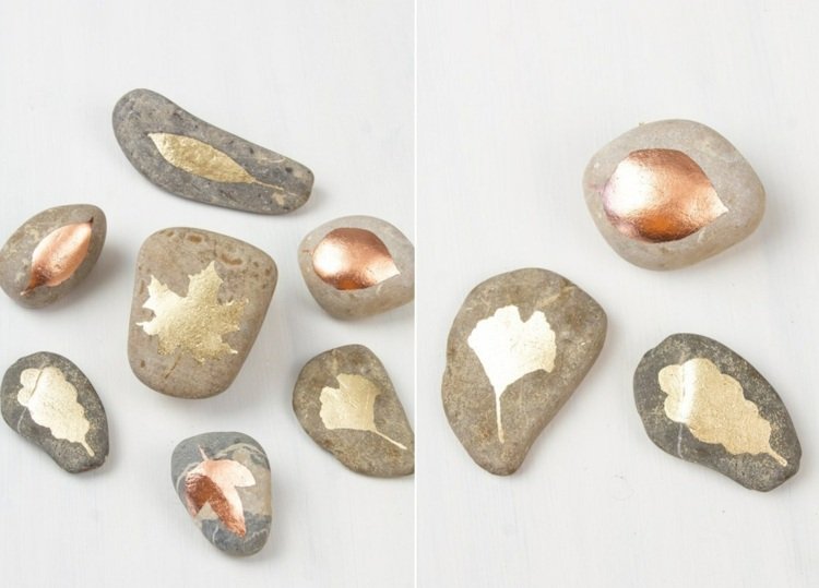 Listový kov ako ozdoba pre kamienky a akékoľvek motívy - jednoduchý remeselný nápad