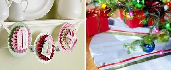 Veniec remeslá nápady Vianočné šperky zdobenie bytu Veniec Nápady na adventnú výzdobu Nápad na vianočné šperky Ploché zdobenie