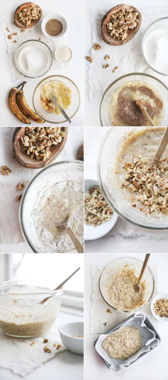 recept na bezlepkový chlieb banánové vlašské orechy recept na bezlepkový chlieb-banán-vlašské orechy