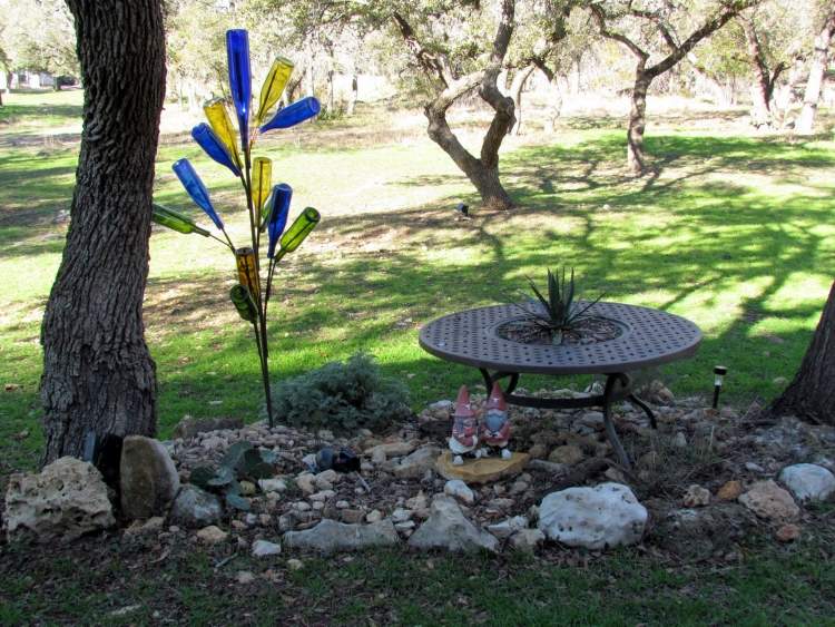 Urob si sám, vyrob si lacno-sklenené fľaše-ozdobte-škriatkov-kútik