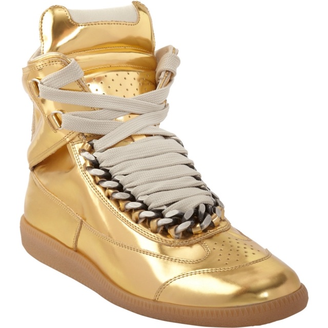 športová obuv-zlatá-koža-leto-2014