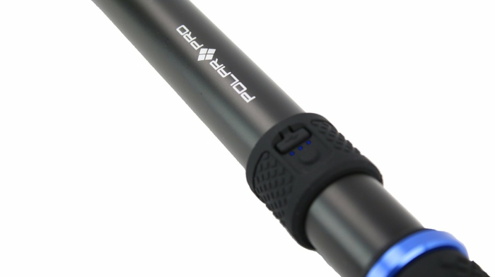 Batéria GoPro PowerPole je vyrobená z ľahkého hliníka gopro nabíjateľná batéria polarpower expanzná hliníková batéria