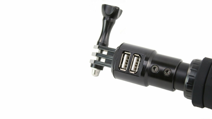 Pripojenie batérie USB pre dve zariadenia naraz powerpole USB pripojenie batérie predĺženie nabíjateľnej batérie