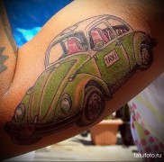Готово татуировка с модел на такси 5