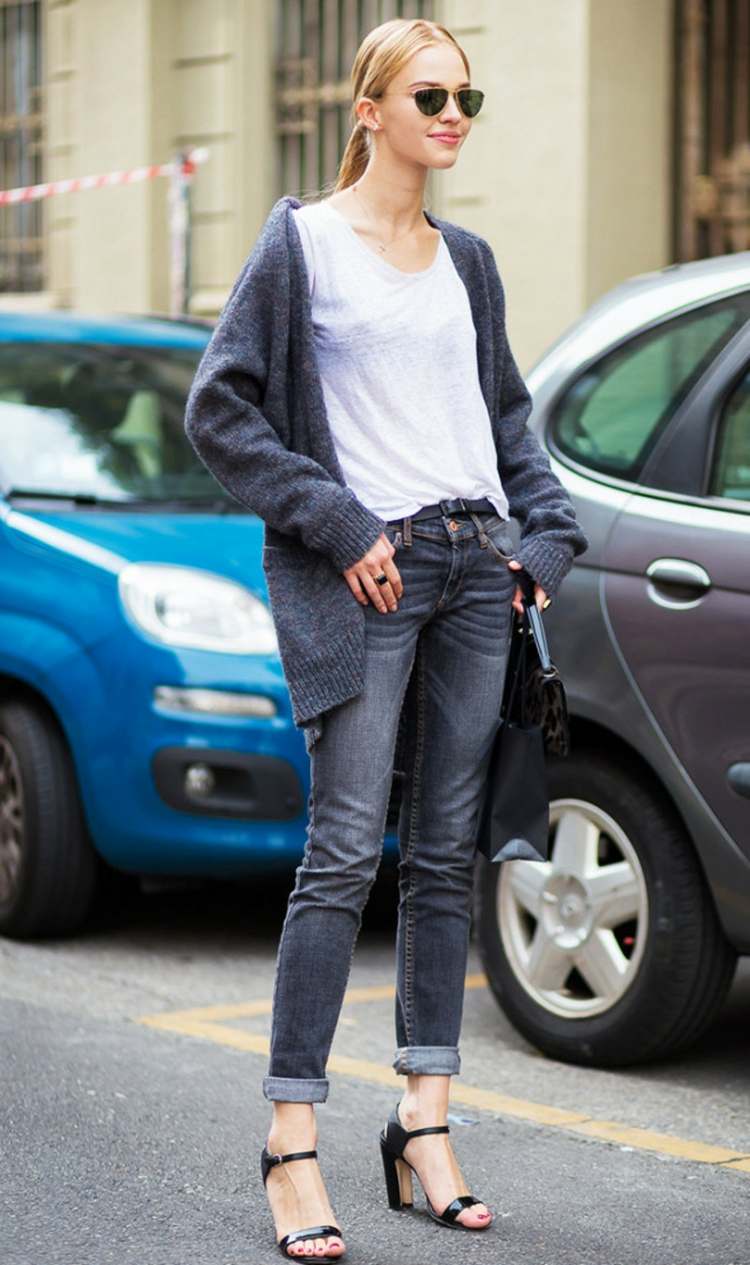 Módne trendy 2020 Nadrozmerné vesty pre ženy, nápady