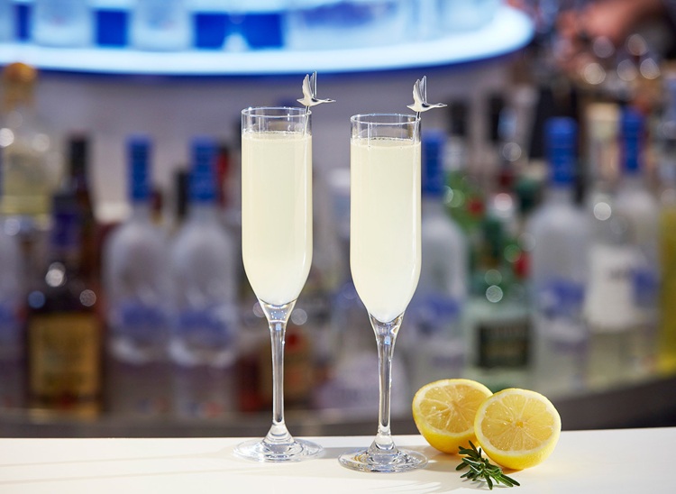 Nápojová zátka s logom - sivá hus Grey Goose Bar-striebristé nápoje