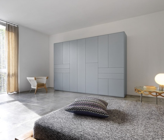 modulárny systém minimalistického dizajnu šatníka modulárny systém minimalistického dizajnérskeho šatníka od spoločnosti pure