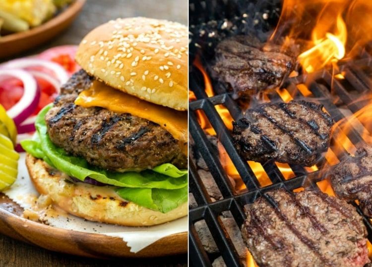 grilovačky pre deti - vyrobte si vlastné hamburgery s mletým hovädzím mäsom