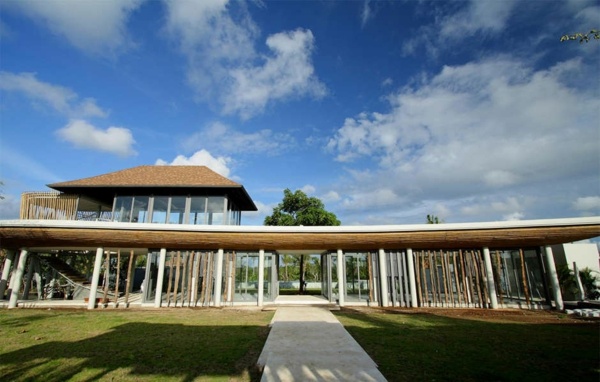 moderná zelená architektúra - yoka sara