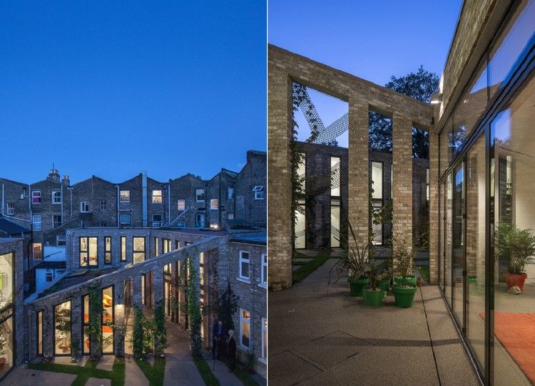 zelené-bývanie-mesto-spojené-domy-geometrický-motív-stĺpy