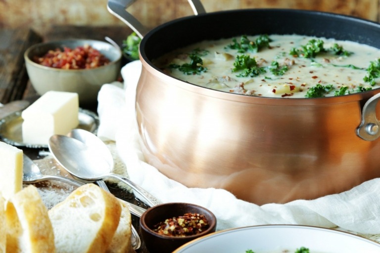 Zemiaková krémová polievka Nápady na recept na rýchlu večeru