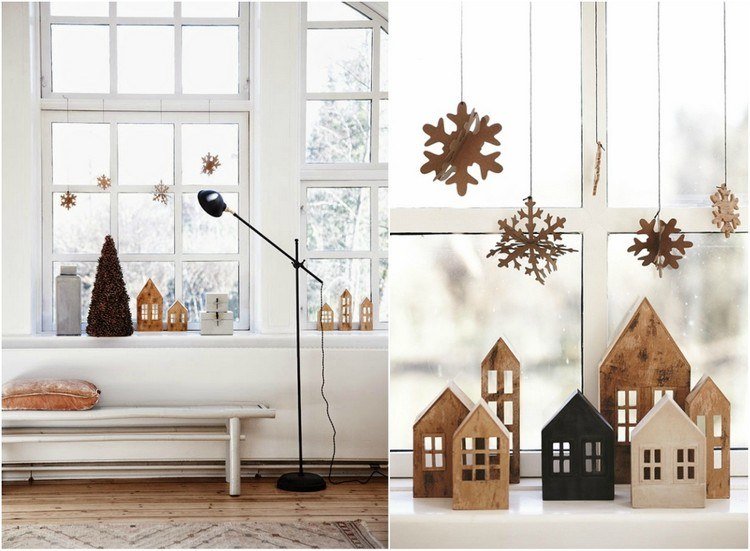 Vyrobte si vianočné ozdoby na okno sami