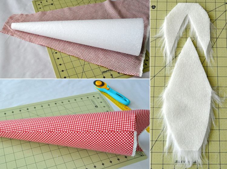 Návod, ako vyrobiť veľké pixie a falošnú kožušinovú bradu