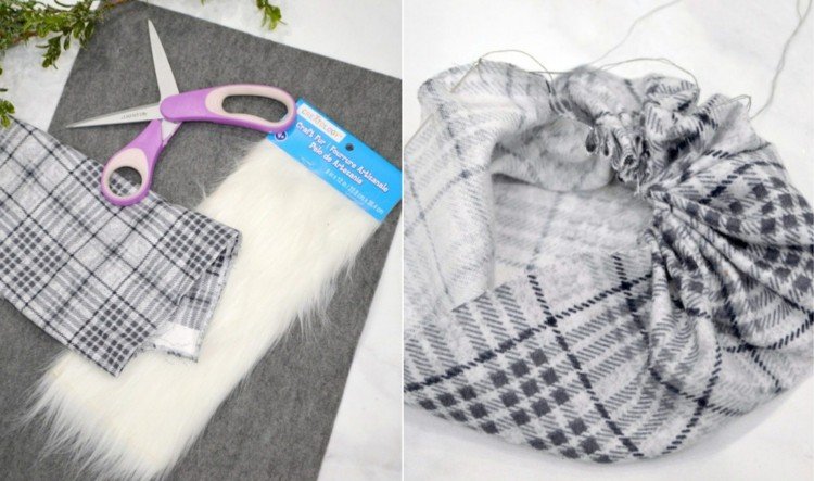 Z látky vyrobte vrecko a naplňte ho ryžou