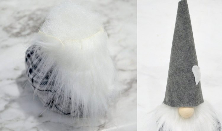 Vyrobte si vianočné ozdoby sami - škandinávski vianoční škriatkovia ako zábavný nápad