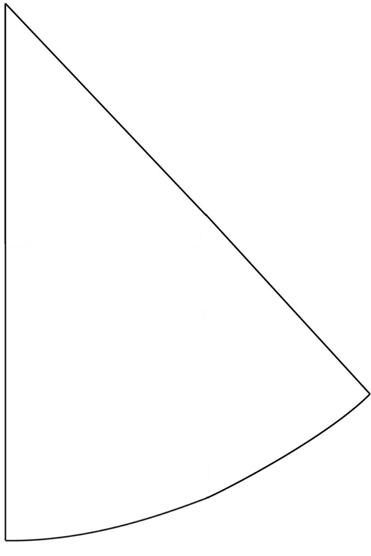 Šablóna na tlač pre vianočného škriatka