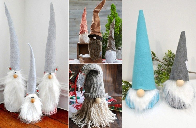 Veľkí trpaslíci vyrábajú ručné práce z ponožiek, dreva a plsti s pokynmi