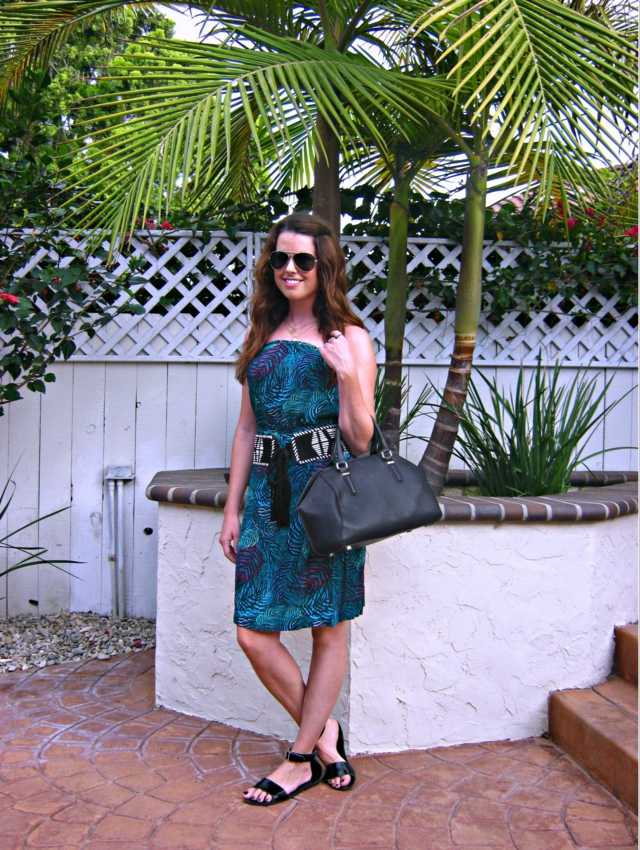 Príslušenstvo zo širokého pásu šaty na opasok šaty modré kabelkové sandále