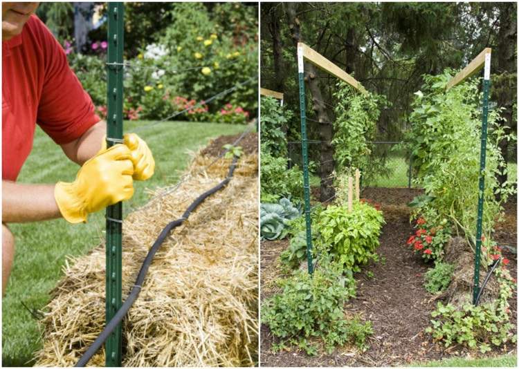 záhradnícko-slamené balíky-fixačné-mreže
