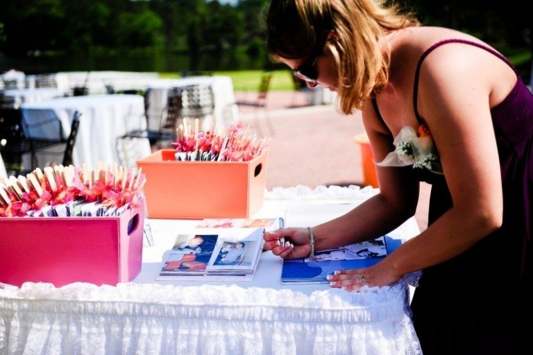 Návštevná kniha-svadba-milujúce správy-nápady