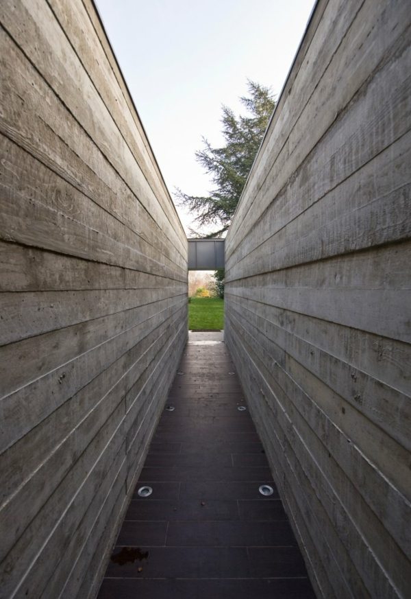 architektúra moderného domu betónová stena architektúra moderného domu betónová stena