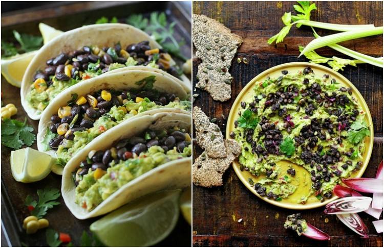 guacamole-recept-jamie-oliver-juhoamerický-štýl-čierne fazule