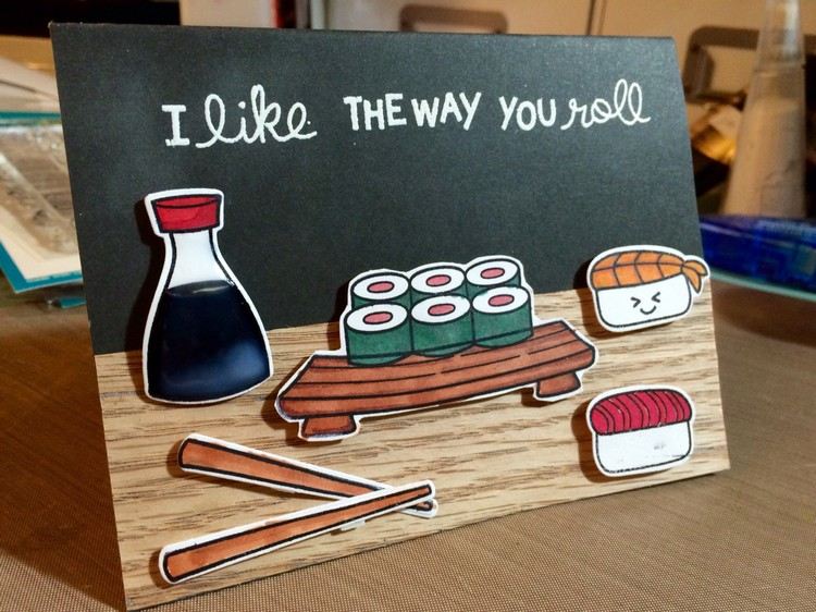 vytváranie poukážok na spoločné jedenie sushi