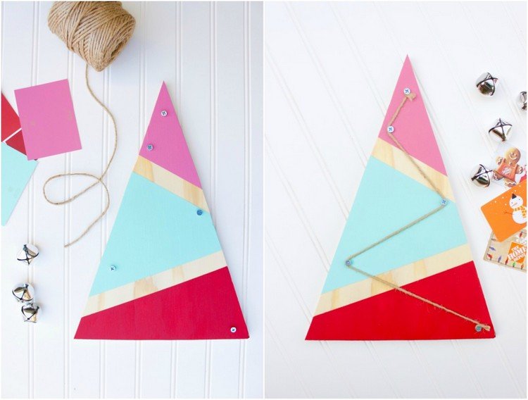 poukážka drotár drevo vianočný stromček kutil