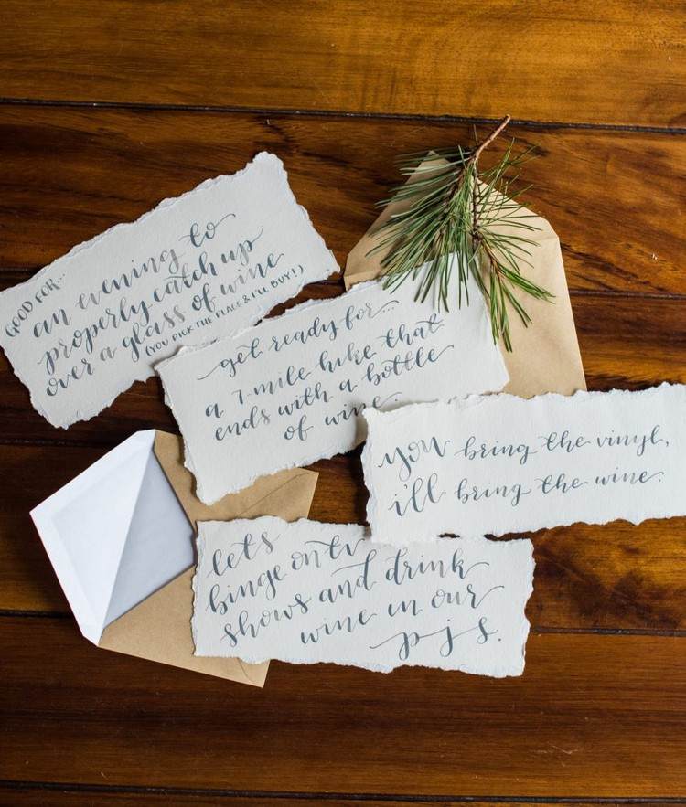 Poukážky robia jednoduché nápady z papiera