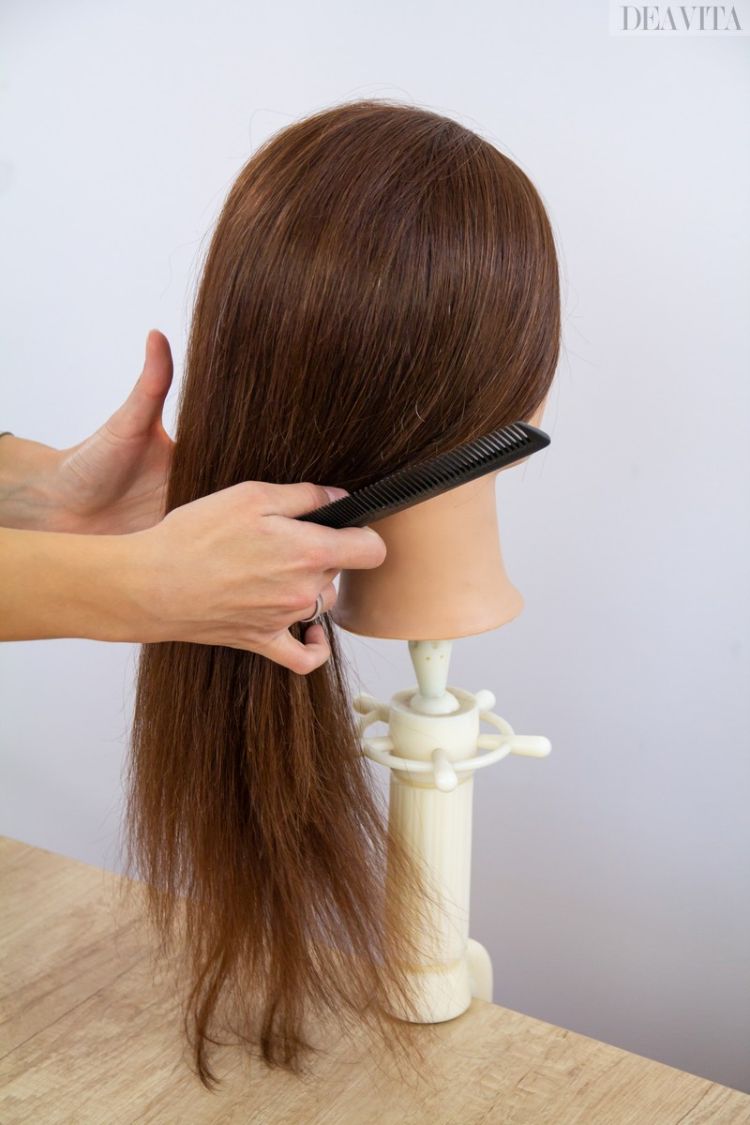 zapletanie vlasov urobte z česania účesu hladké česanie