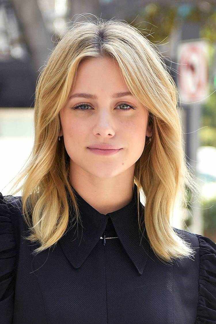 Benátske blond vlasy trendové blond vlasy s pramienkami