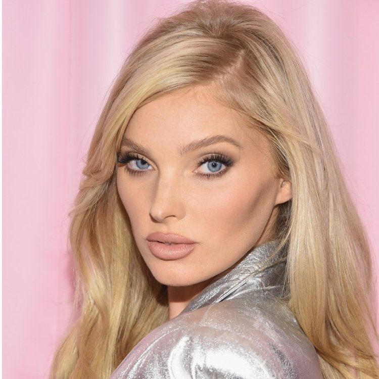 trendy farby vlasov 2019 šampanské blondína Elsa Hosk