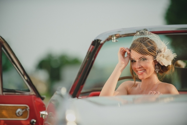 Fantastické svadobné účesy s aplikáciou z klietky s látkovým kvetom Fascinátor-Sieť-Závoj-Ozdobený-Pletený-Účes-Svadobné-Fotografie