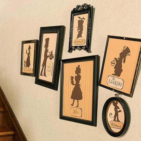 Tinker nástenná dekorácia pre strašidelný dom Halloween