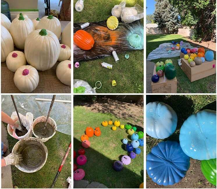 Tekvicový oblúk ako halloweenska dekorácia - DIY pre dospelých